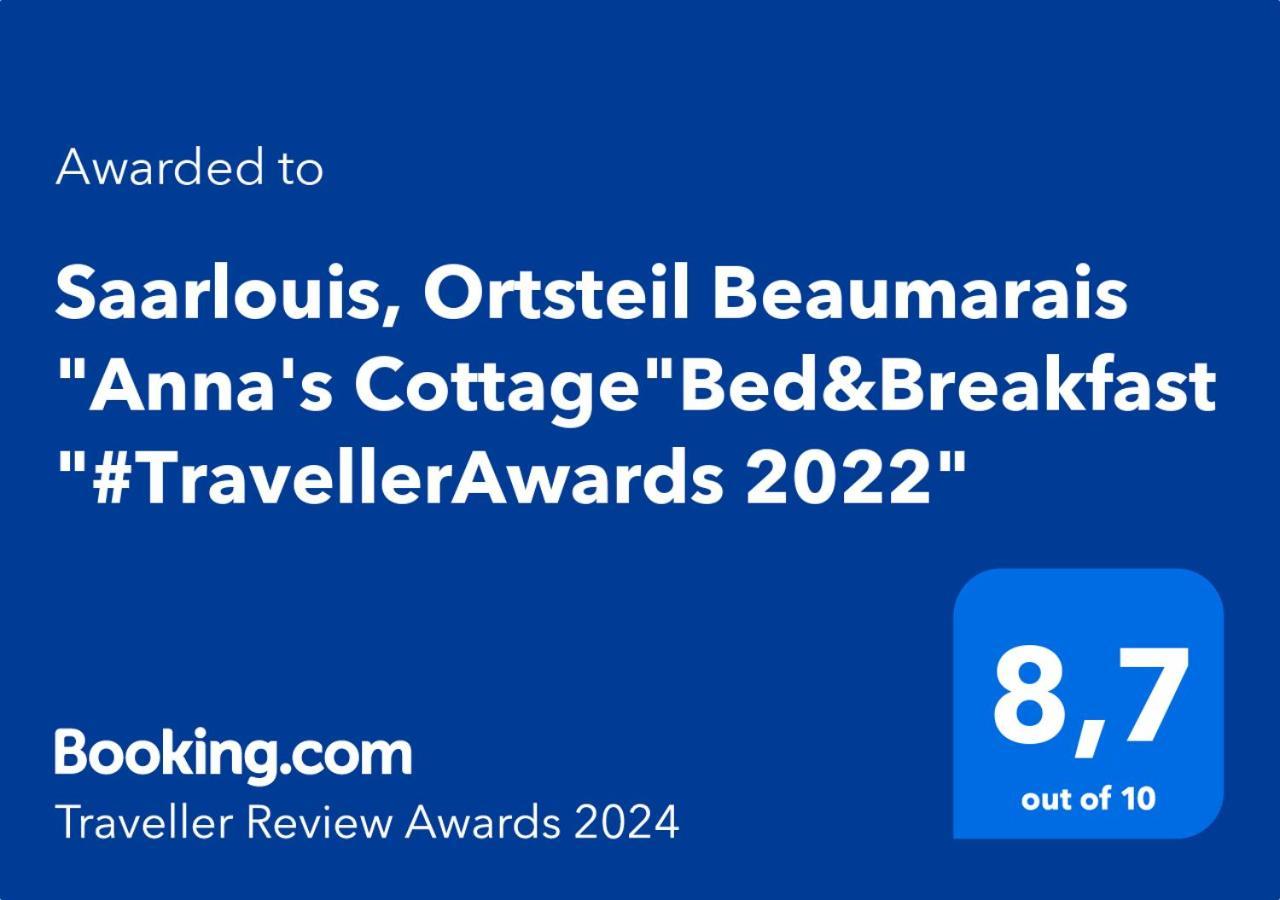 Saarlouis, Ortsteil Beaumarais "Anna'S Cottage"Bed&Breakfast "#Travellerawards 2022" Εξωτερικό φωτογραφία